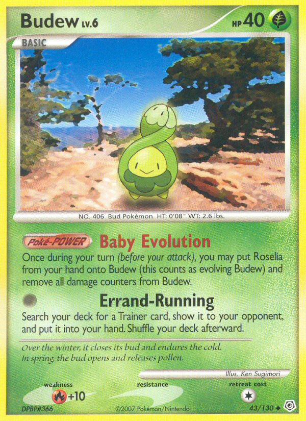 Budew (43/130) [Diamond & Pearl: Base Set] | Odin's Place