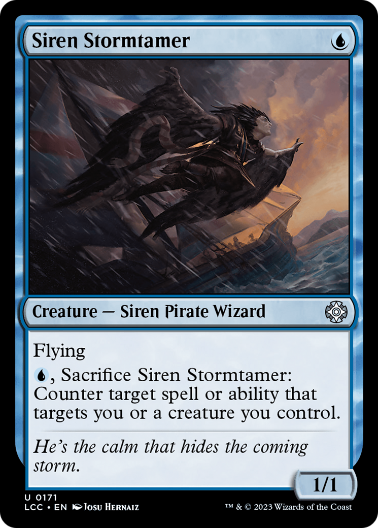 Siren Stormtamer [The Lost Caverns of Ixalan Commander] | Odin's Place