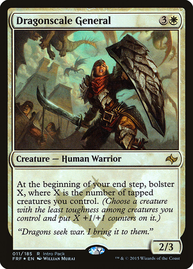 Dragonscale General (11) (Intro Pack) [Fate Reforged Promos] | Odin's Place