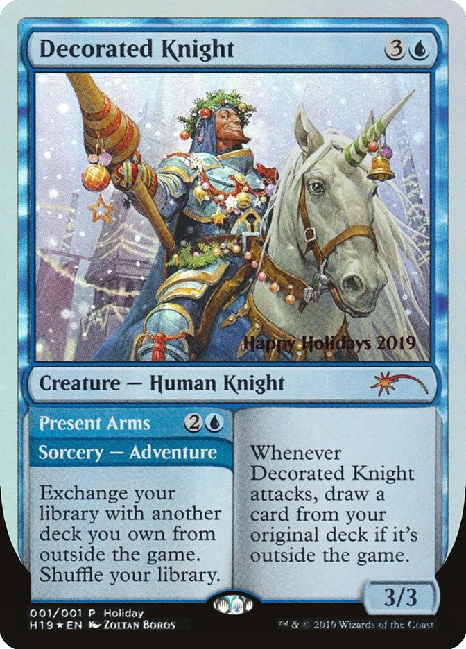Decorated Knight // Present Arms [Happy Holidays] | Odin's Place