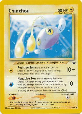 Chinchou (42/64) [Neo Revelation Unlimited] | Odin's Place