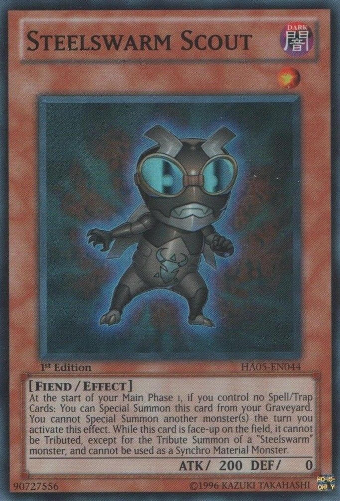 Steelswarm Scout [HA05-EN044] Super Rare | Odin's Place