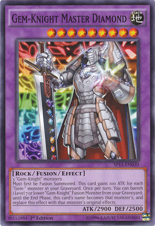 Gem-Knight Master Diamond [SP15-EN030] Common | Odin's Place