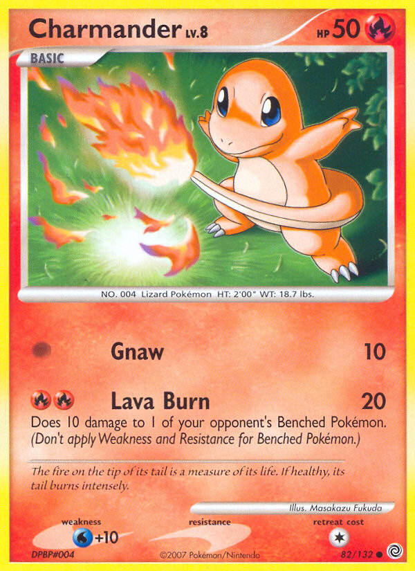 Charmander (82/132) [Diamond & Pearl: Secret Wonders] | Odin's Place