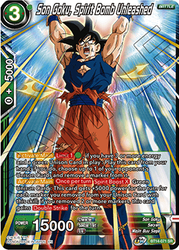 Son Goku, Spirit Bomb Unleashed (BT14-071) [Cross Spirits] | Odin's Place