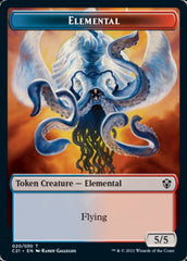 Elemental (020) // Copy Double-Sided Token [Commander 2021 Tokens] | Odin's Place