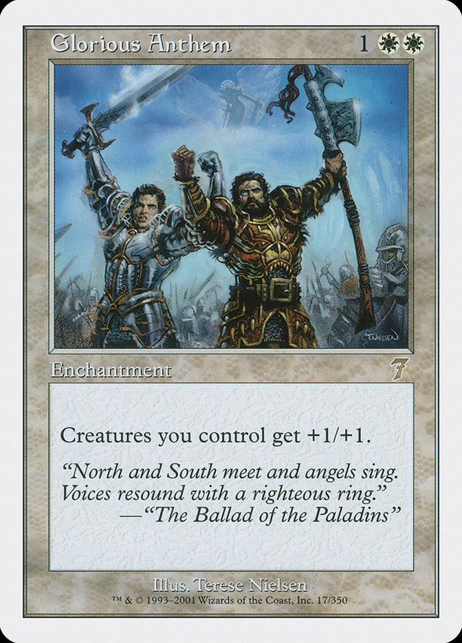 Glorious Anthem (17) [Seventh Edition] | Odin's Place