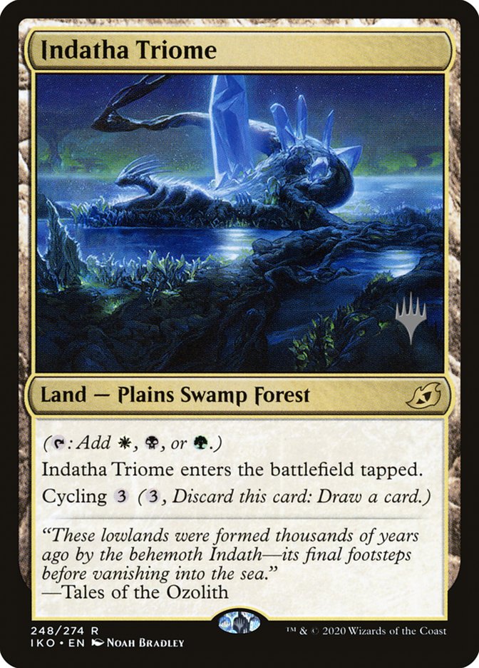 Indatha Triome (Promo Pack) [Ikoria: Lair of Behemoths Promos] | Odin's Place