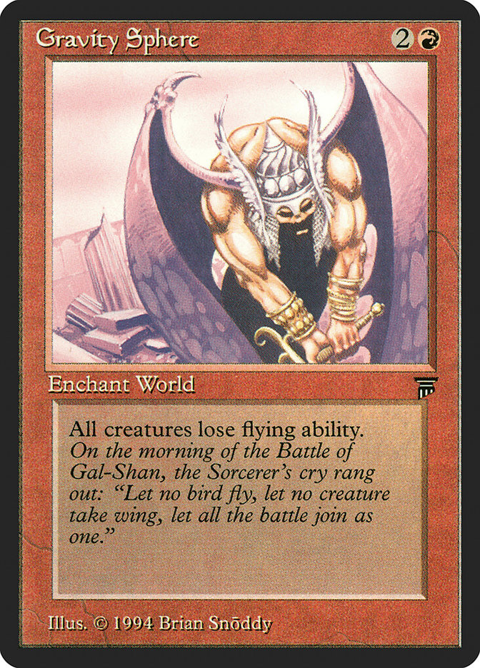 Gravity Sphere (151) [Legends] | Odin's Place