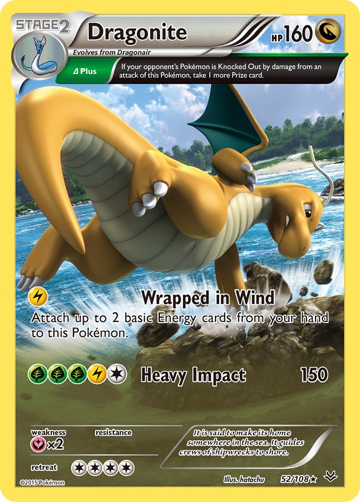 Dragonite (52/108) (Theme Deck Exclusive) [XY: Roaring Skies] | Odin's Place