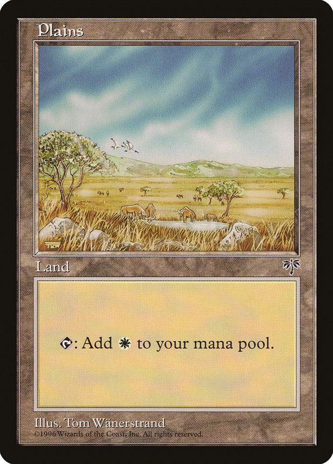 Plains (No Zebras / Signature on Left) [Mirage] | Odin's Place