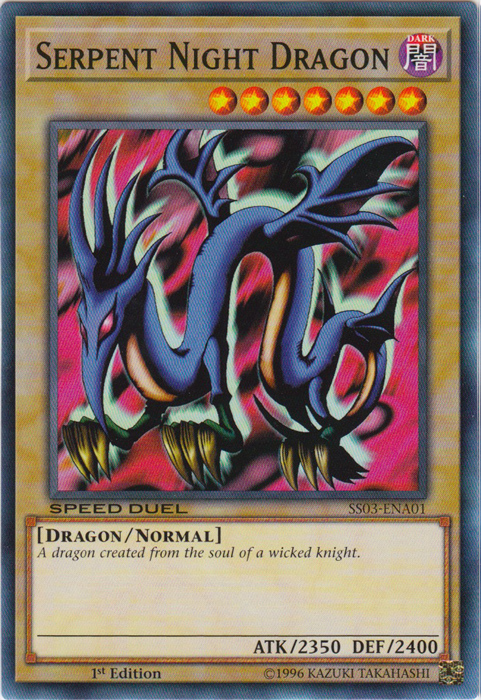 Serpent Night Dragon [SS03-ENA01] Common | Odin's Place