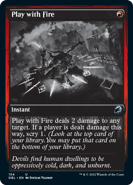 Play with Fire [Innistrad: Double Feature] | Odin's Place