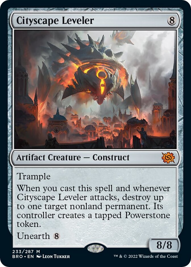 Cityscape Leveler [The Brothers' War] | Odin's Place