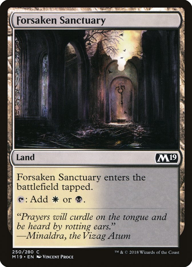 Forsaken Sanctuary (250) [Core Set 2019] | Odin's Place