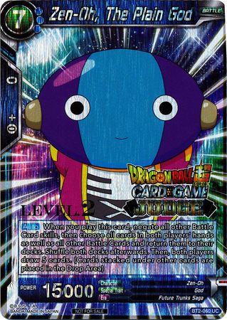 Zen-Oh, The Plain God (Level 2) (BT2-060) [Judge Promotion Cards] | Odin's Place