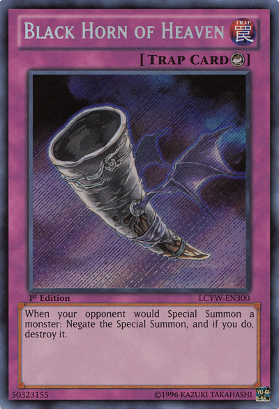 Black Horn of Heaven [LCYW-EN300] Secret Rare | Odin's Place