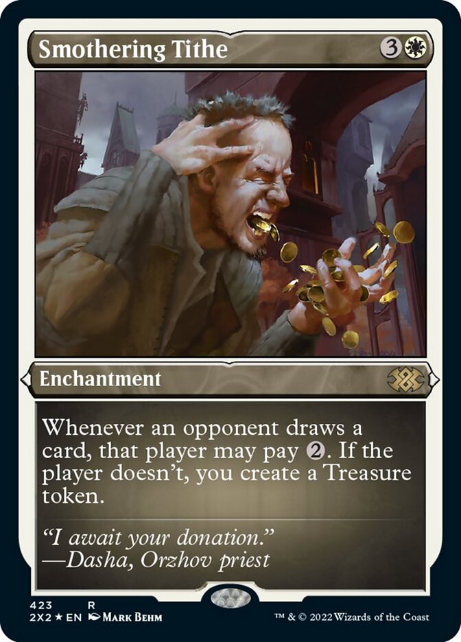 Smothering Tithe (Foil Etched) [Double Masters 2022] | Odin's Place