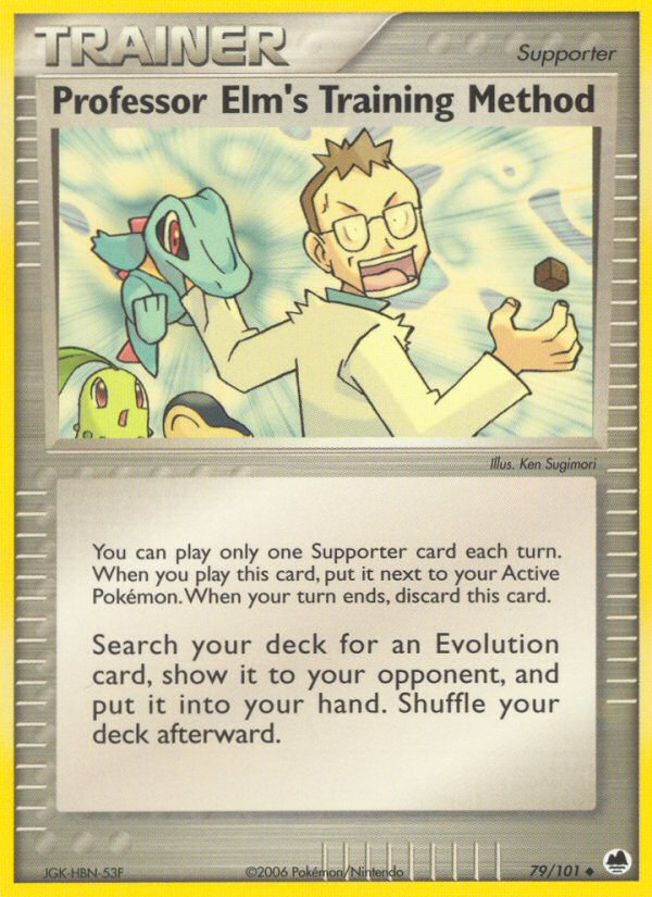 Professor Elm's Training Method (79/101) [EX: Dragon Frontiers] | Odin's Place