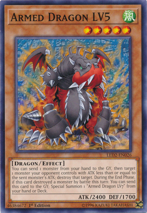 Armed Dragon LV5 [LED2-EN026] Common | Odin's Place