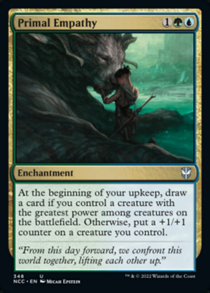 Primal Empathy [Streets of New Capenna Commander] | Odin's Place