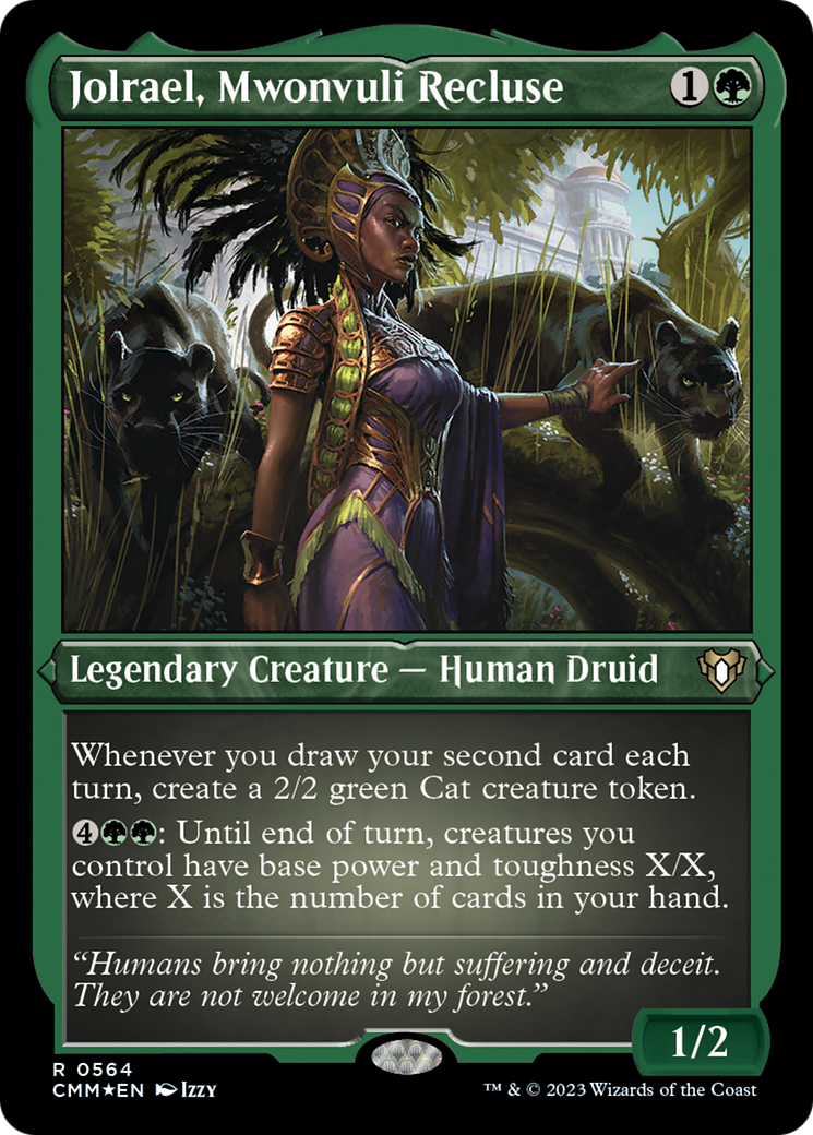 Jolrael, Mwonvuli Recluse (Foil Etched) [Commander Masters] | Odin's Place