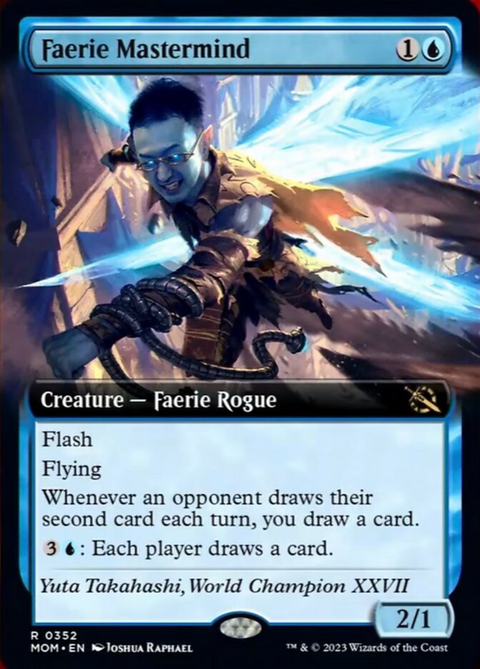 Faerie Mastermind (Extended Art) [March of the Machine] | Odin's Place