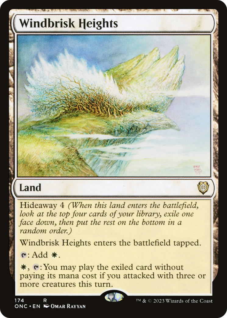 Windbrisk Heights [Phyrexia: All Will Be One Commander] | Odin's Place