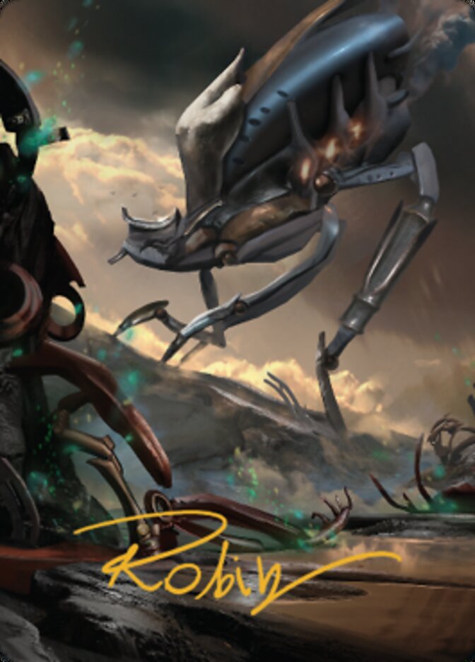 Swamp (2) Art Card (Gold-Stamped Signature) [The Brothers' War Art Series] | Odin's Place