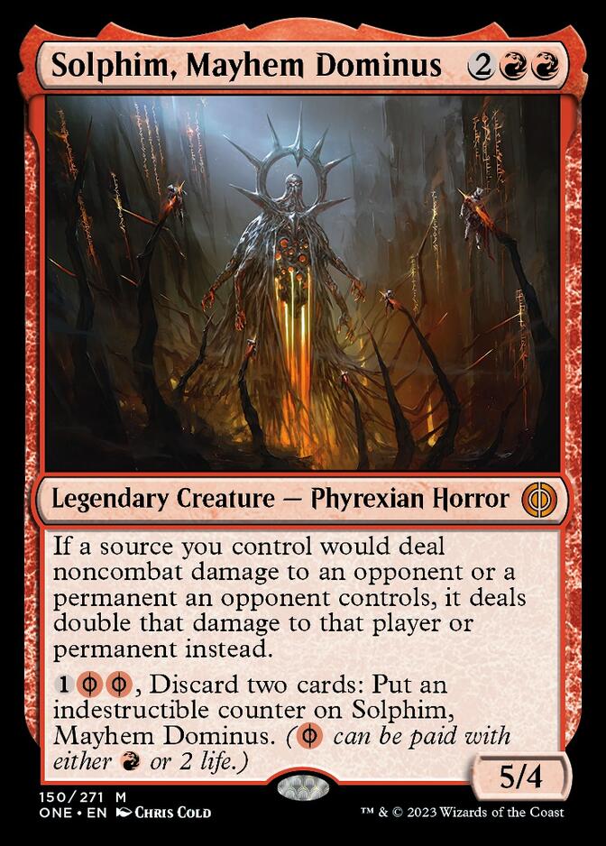Solphim, Mayhem Dominus [Phyrexia: All Will Be One] | Odin's Place