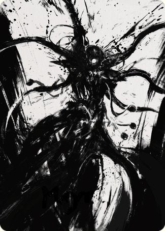 Tekuthal, Inquiry Dominus Art Card [Phyrexia: All Will Be One Art Series] | Odin's Place