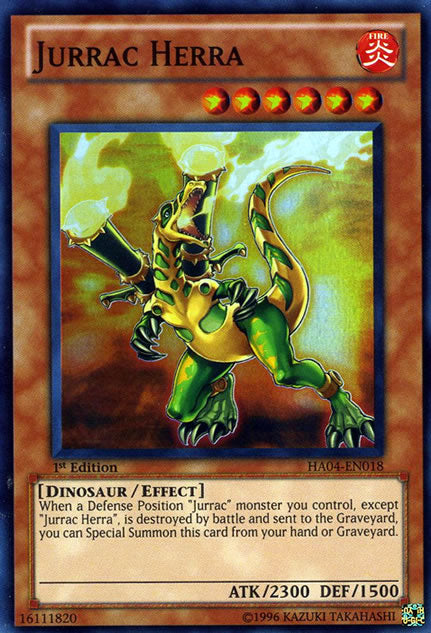Jurrac Herra [HA04-EN018] Super Rare | Odin's Place