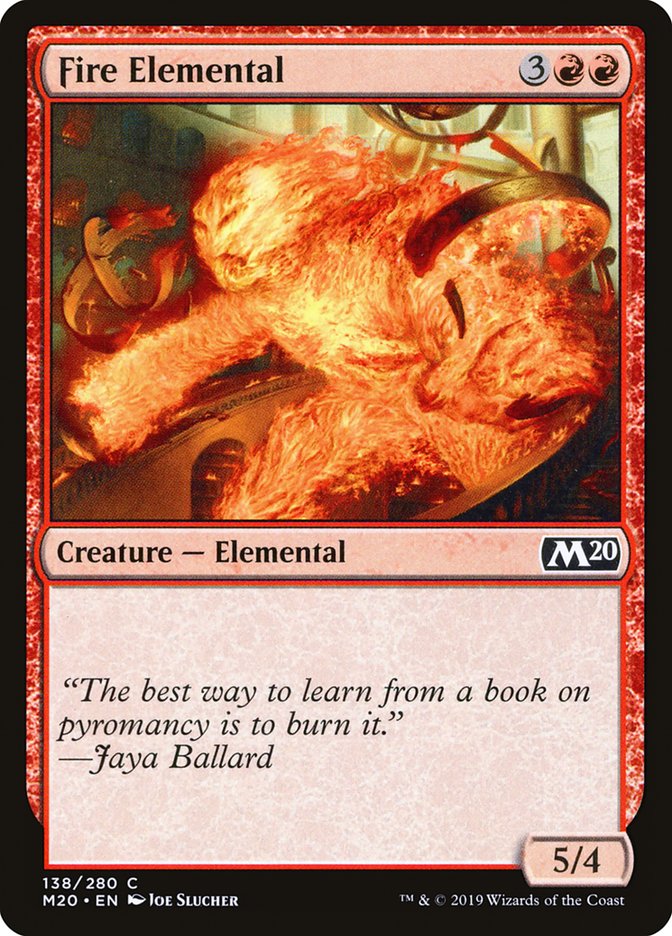 Fire Elemental [Core Set 2020] | Odin's Place
