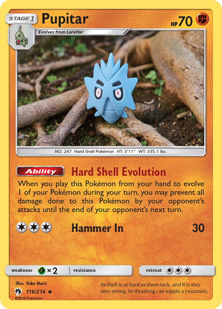Pupitar (116/214) [Sun & Moon: Lost Thunder] | Odin's Place