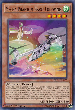 Mecha Phantom Beast Coltwing [MP14-EN077] Common | Odin's Place