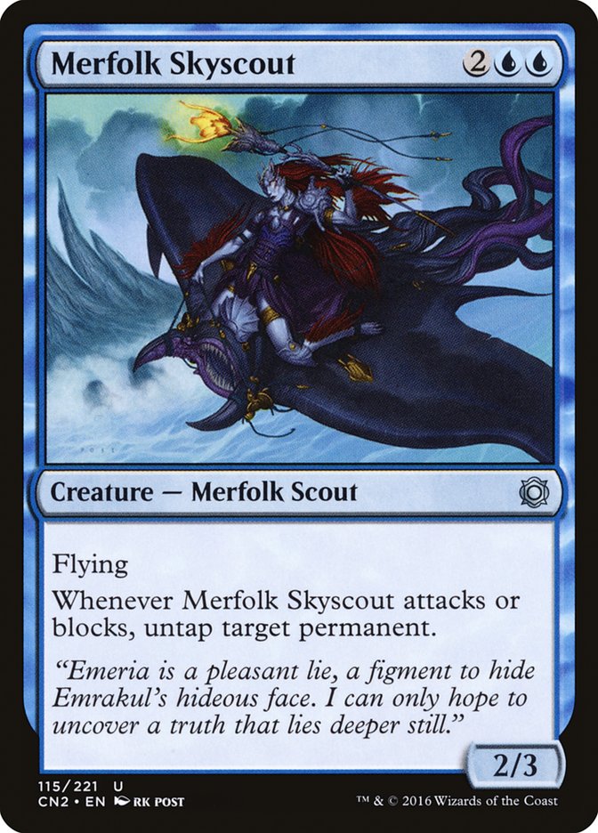 Merfolk Skyscout (115) [Conspiracy: Take the Crown] | Odin's Place