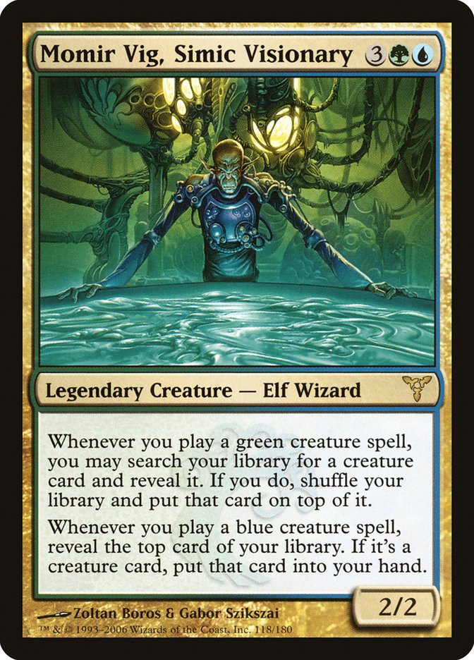 Momir Vig, Simic Visionary (118) [Dissension] | Odin's Place