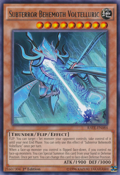Subterror Behemoth Voltelluric [RATE-EN084] Rare | Odin's Place
