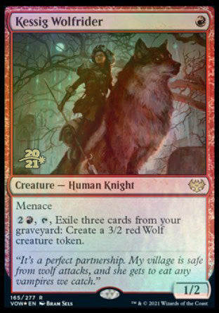 Kessig Wolfrider [Innistrad: Crimson Vow Prerelease Promos] | Odin's Place