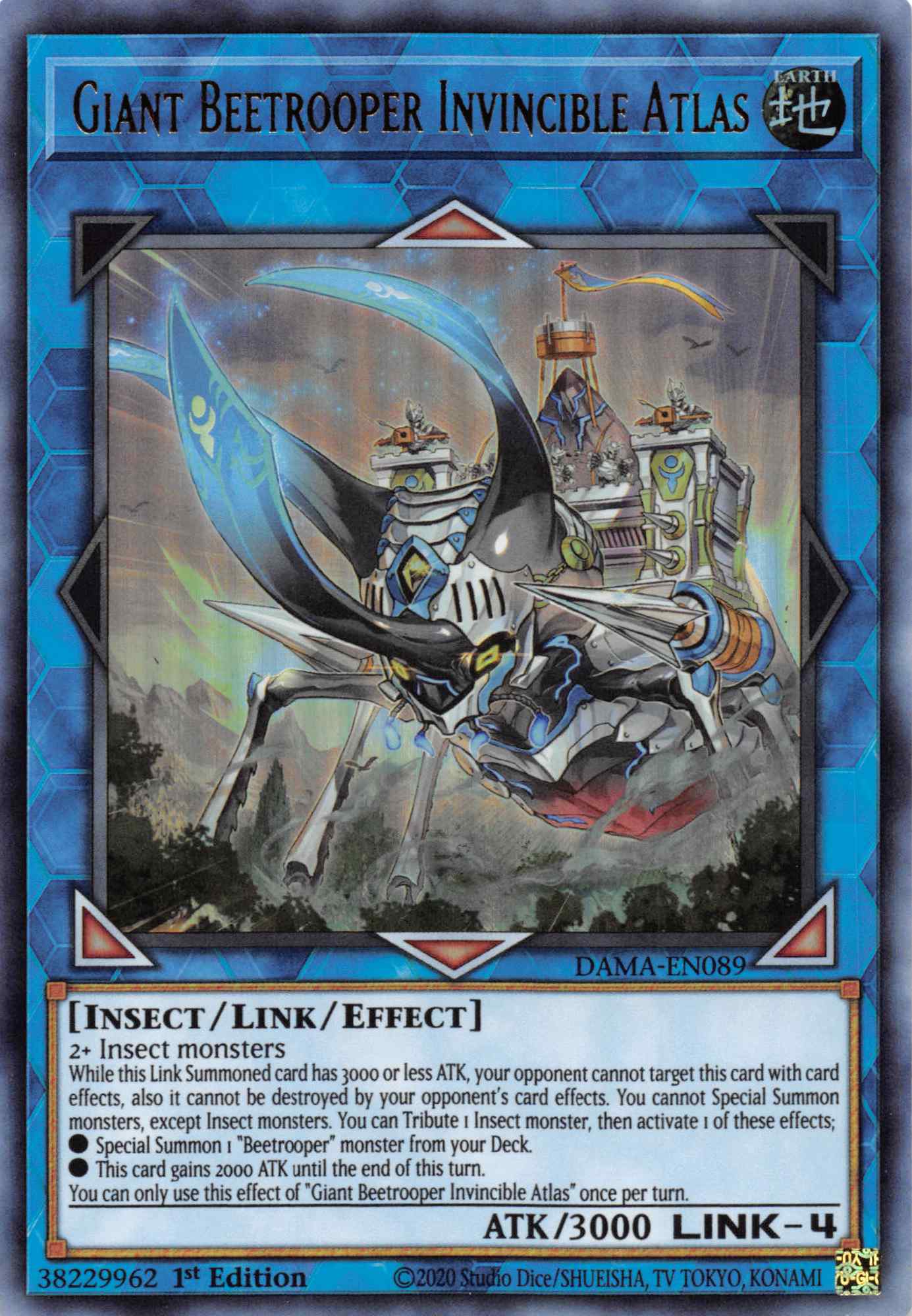 Giant Beetrooper Invicible Atlas [DAMA-EN089] Ultra Rare | Odin's Place