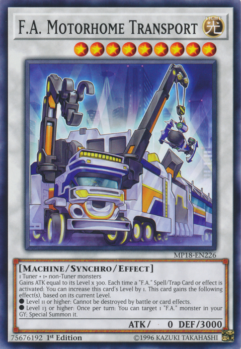 F.A. Motorhome Transport [MP18-EN226] Common | Odin's Place