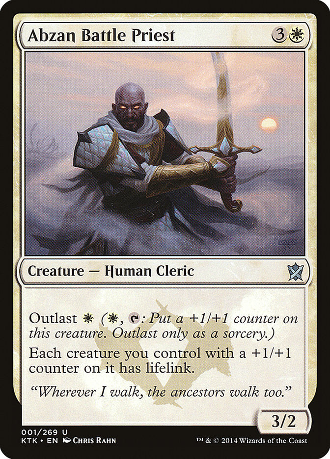 Abzan Battle Priest (1) [Khans of Tarkir] | Odin's Place