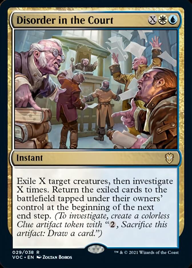 Disorder in the Court [Innistrad: Crimson Vow Commander] | Odin's Place