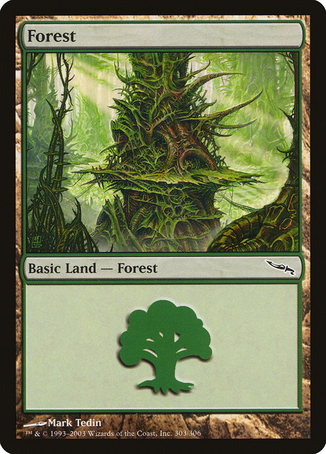 Forest (303) [Mirrodin] | Odin's Place