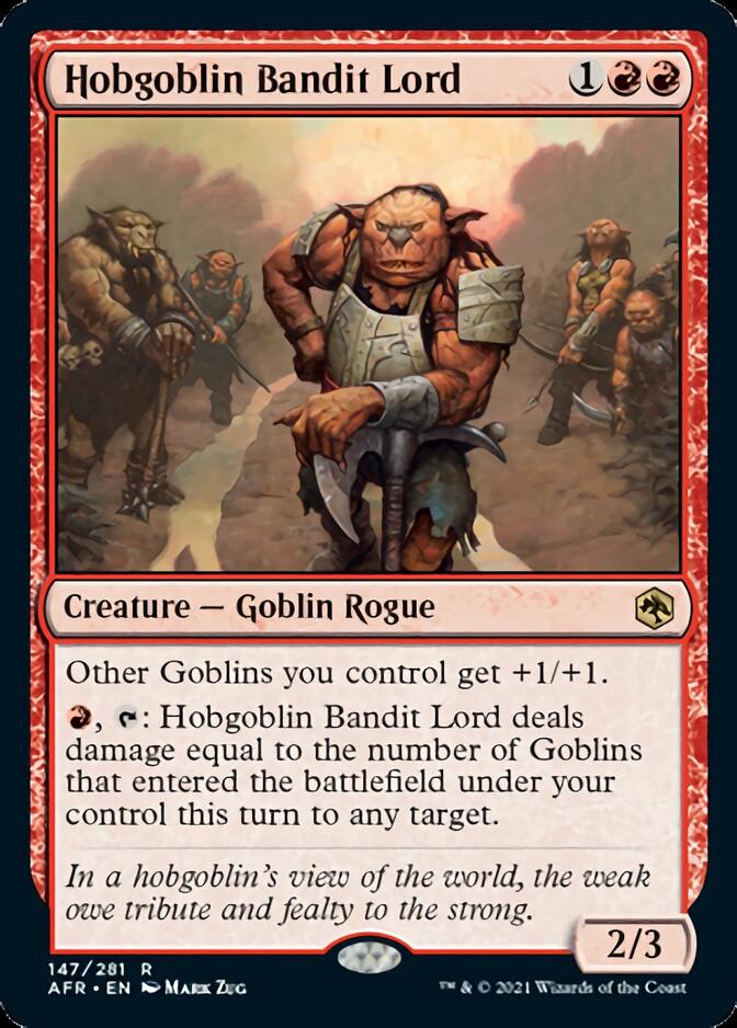 Hobgoblin Bandit Lord [Dungeons & Dragons: Adventures in the Forgotten Realms] | Odin's Place