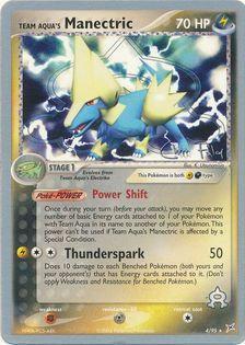 Team Aqua's Manectric (4/95) (Blaziken Tech - Chris Fulop) [World Championships 2004] | Odin's Place
