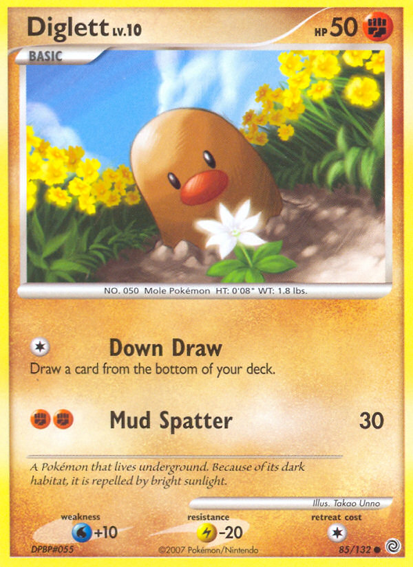 Diglett (85/132) [Diamond & Pearl: Secret Wonders] | Odin's Place