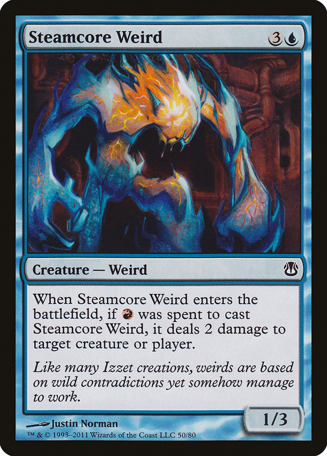 Steamcore Weird (50) [Duel Decks: Ajani vs. Nicol Bolas] | Odin's Place