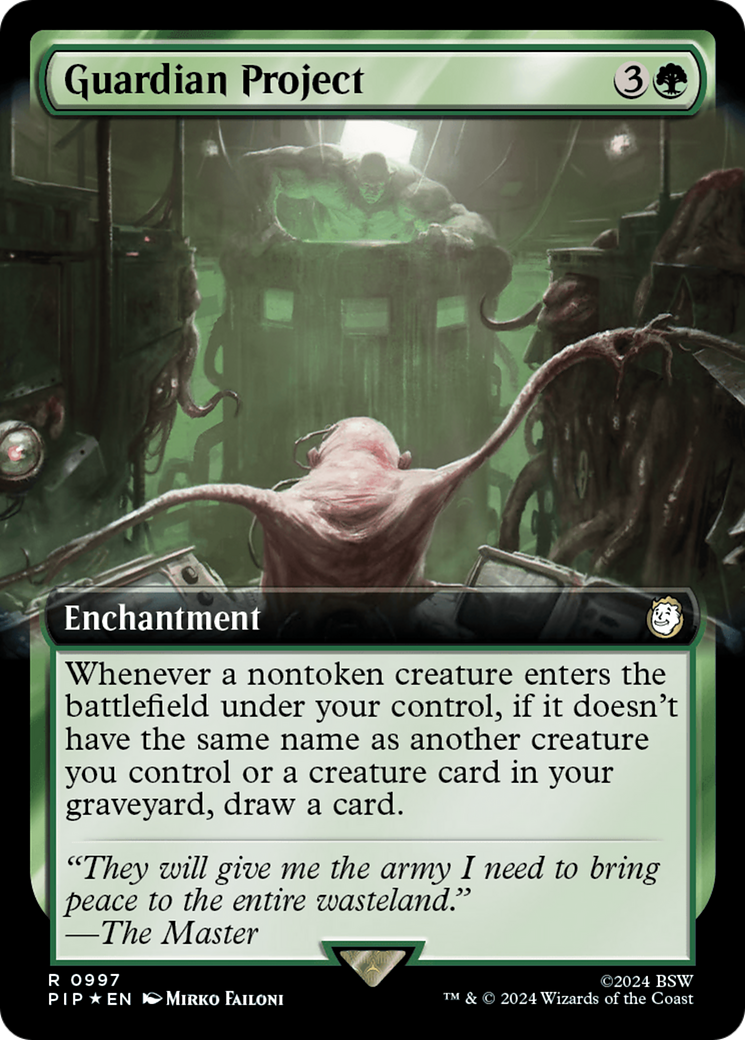 Guardian Project (Extended Art) (Surge Foil) [Fallout] | Odin's Place