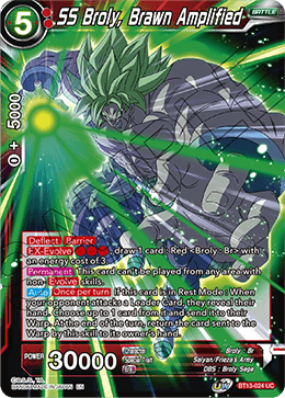 SS Broly, Brawn Amplified (Uncommon) (BT13-024) [Supreme Rivalry] | Odin's Place
